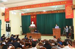 Vĩnh Phúc khoanh vùng, cách ly khu vực có dịch COVID-19 tại xã Sơn Lôi